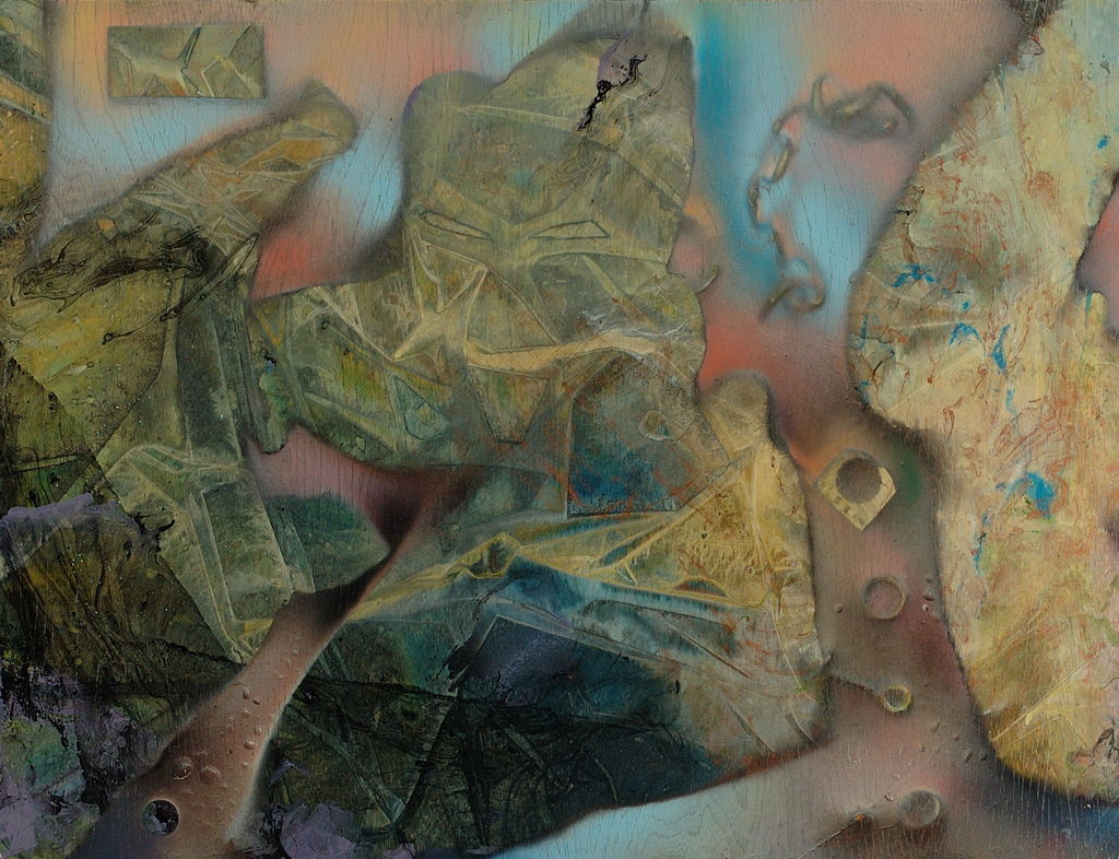 Acrylic and Lacquer on Board, 24in x 18in - 2004 